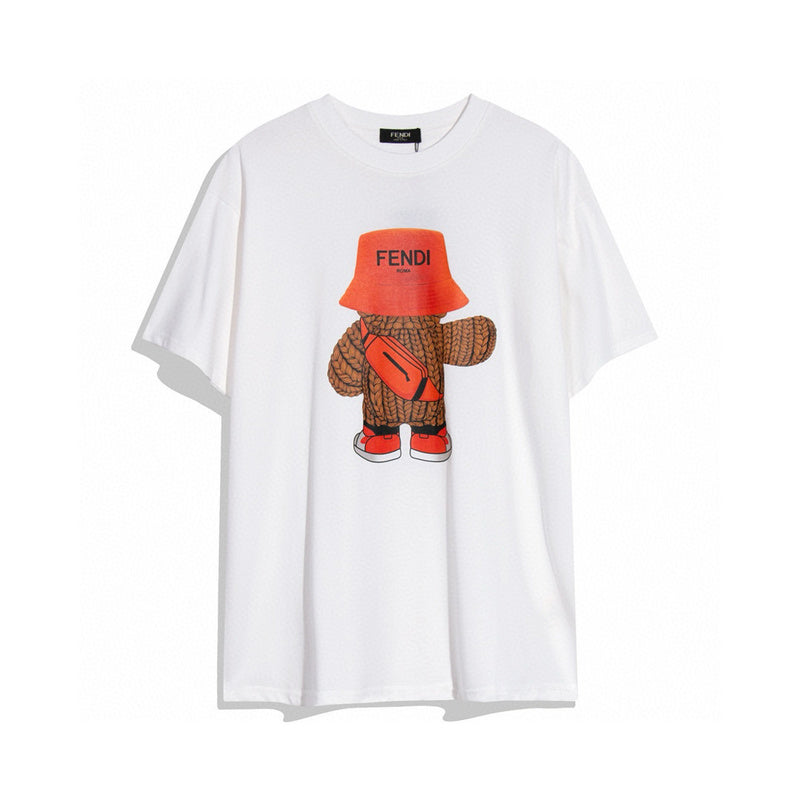 Fendi Bear Print T-Shirt
