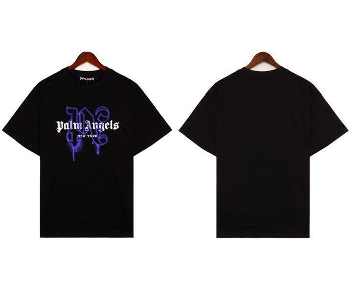 palm angels monogramprint t-shirts