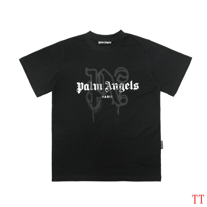 palm angels monogramprint t-shirts