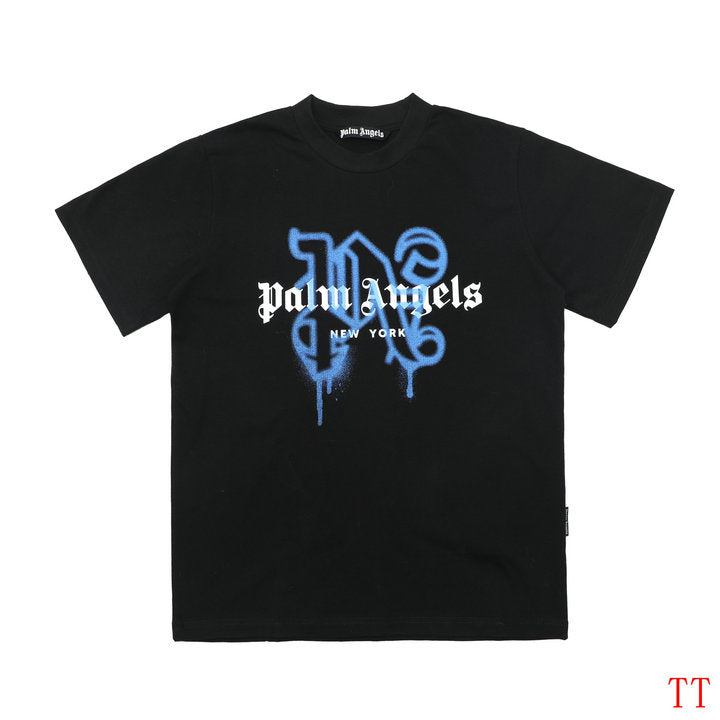 palm angels monogramprint t-shirts