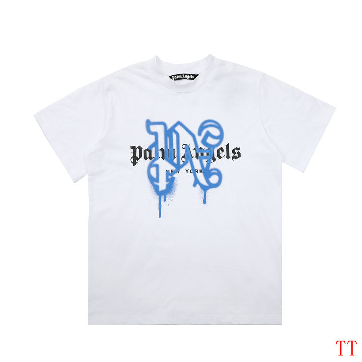 palm angels monogramprint t-shirts