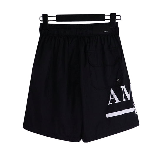 AMIRI MA BAR LOGO SWIM TRUNKS