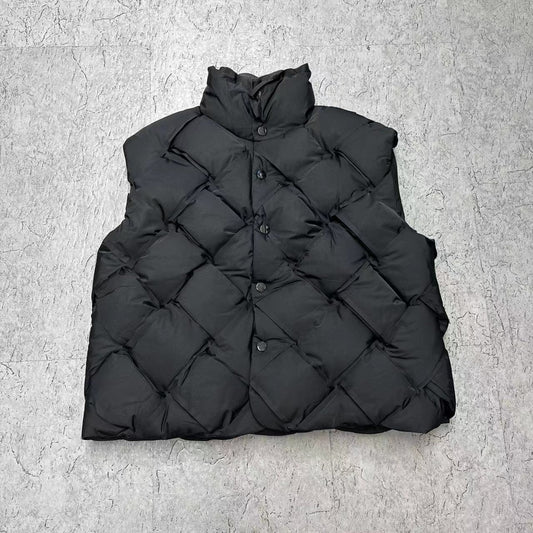 Bottega Veneta Intrecciato Padded Shell Gilet Bodywarmer