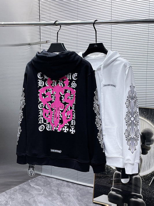 Chrome Hearts Zip Up Hoodie Aspen Excluisve