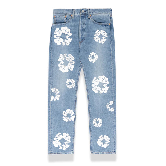 DENIM TEARS - COTTON WREATH JEANS