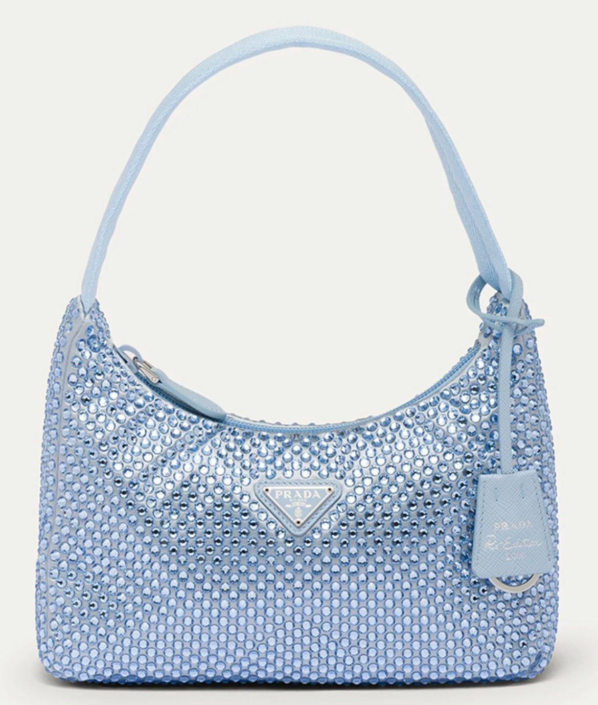 prada Satin mini-bag with crystals