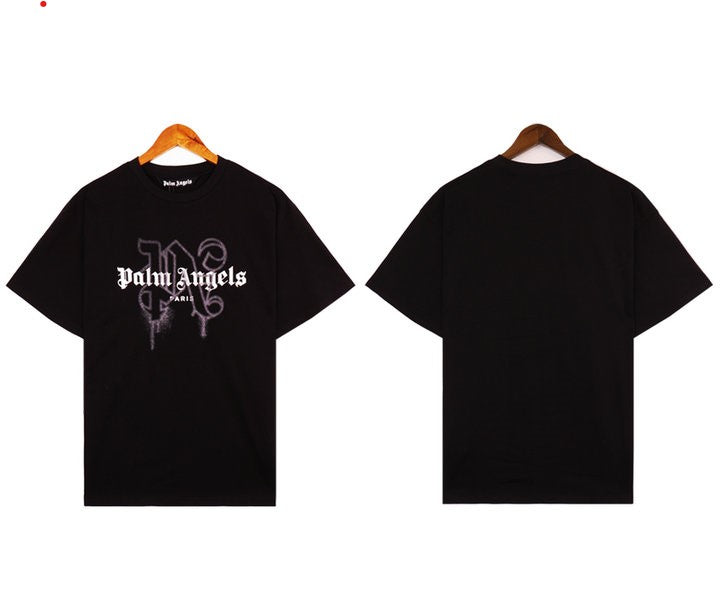 palm angels monogramprint t-shirts