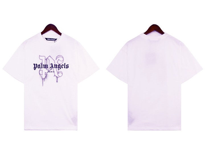 palm angels monogramprint t-shirts